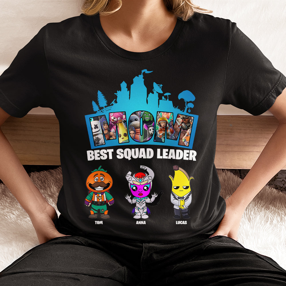 Personalized Gifts For Mom Shirt 03ohtn270225 Mom - Best Squad Leader-Homacus