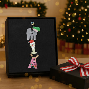 Book Teacher Alphabet Name Acrylic Ornament, Personalized Gifts For Christmas 03nata061125-Homacus