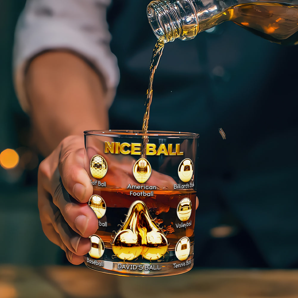 Funny Nice Ball Round Glass - Personalized Gifts For Him 07OHLU251125-Homacus