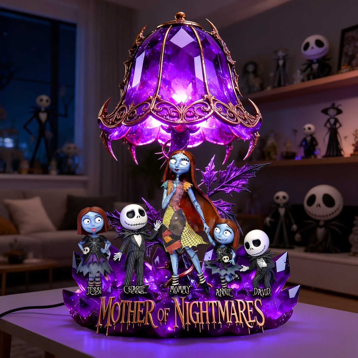 Dark Mom Acrylic Light Box - Personalized Gifts For Mom 03TYLU250326-Homacus