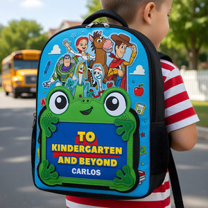 Back To School Kids Backpack - Personalized Gifts For Kids School Bag 05NADT160626-Homacus