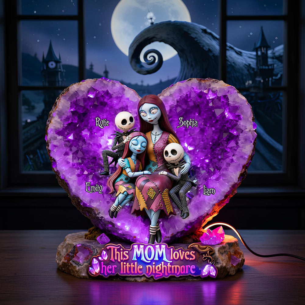 Dark Fantasy Mom & Kids Light Box Personalized Gifts For Mom 04HUDT140426-Homacus