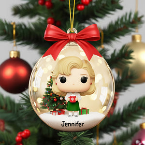 Funny Holiday Christmas Ornament - Personalized Gifts For Movie Lovers 02pgqn060925-Homacus