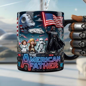 Dad Patriot Troop Magic Mug - Personalized Gifts For Dads 02qhdt010526-Homacus