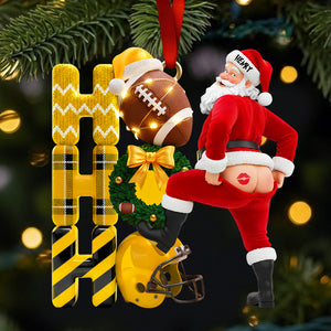 Funny Santa Christmas Ornament Personalized Gifts 01OHDT251025-Homacus