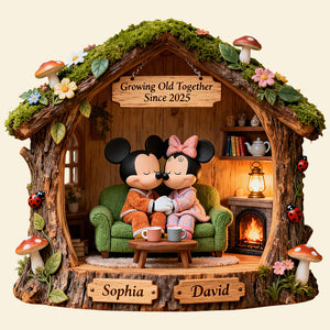 Growing Old Together Acrylic Plaque - Personalized Gifts For Couple 06TODT270126-Homacus