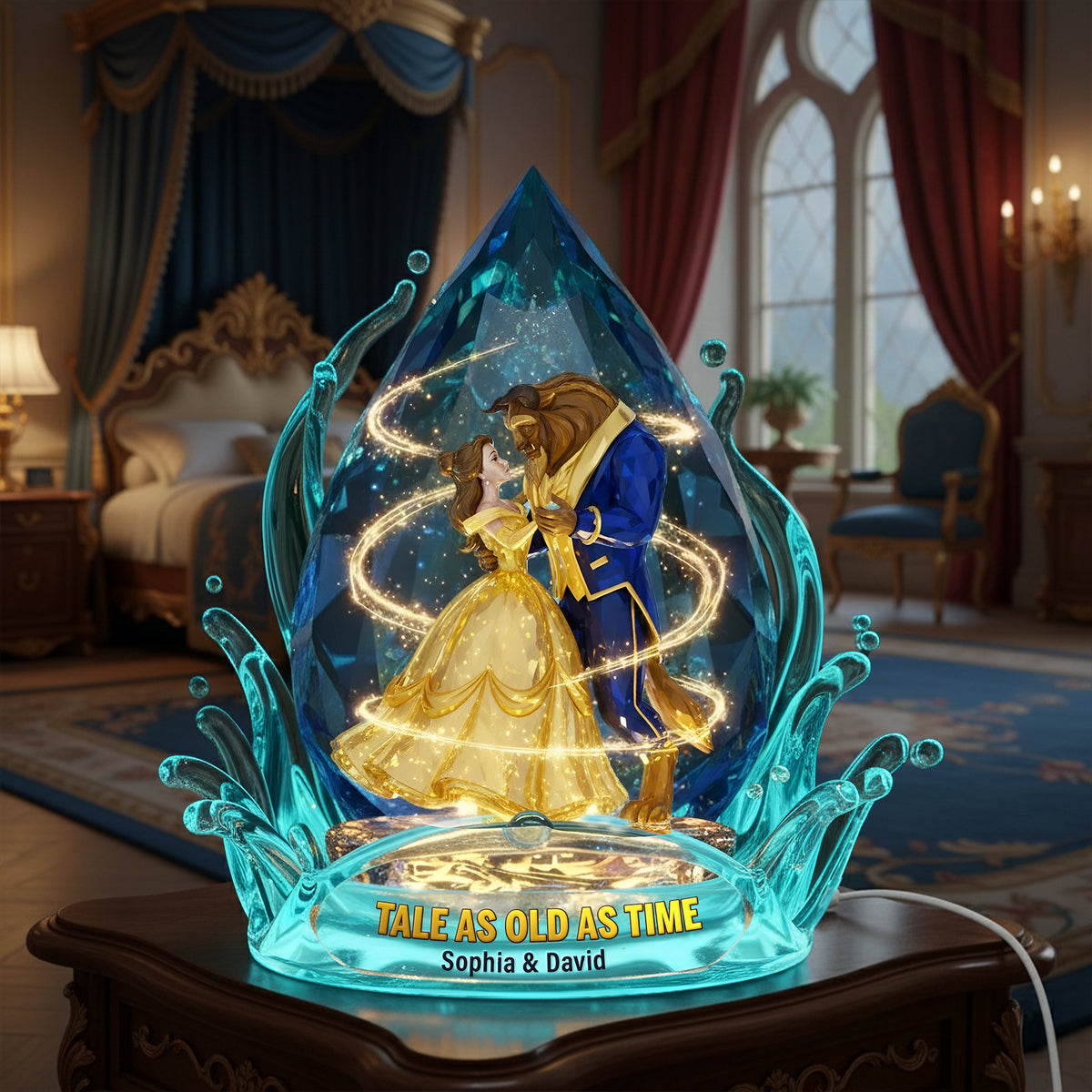 Romantic Couple Acrylic Light Box - Personalized Gifts For Couple 07tolu291125-Homacus