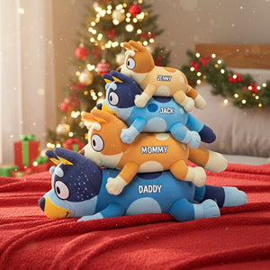 Personalized Gifts For Family Shaped Pillow 07natn101125-Homacus