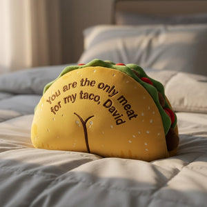 Cheeky Taco Pillow - Personalized Gifts For Couple 02TOTN091225-Homacus