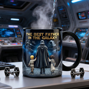 The Best Father Magic Coffee Mug - Personalized Gifts For Father 01natn100426-Homacus