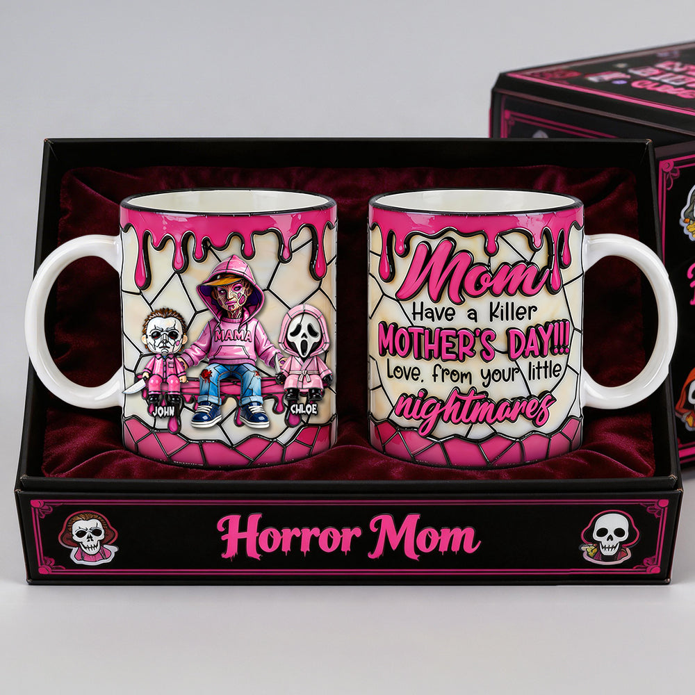 Macabre Mama Coffee Mug - Personalized Gifts For Mom 02OHDT060426-Homacus