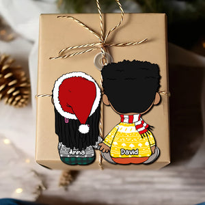 Personalized Christmas Gifts For Couple Acrylic Ornament 03OHTN021224HG-Homacus