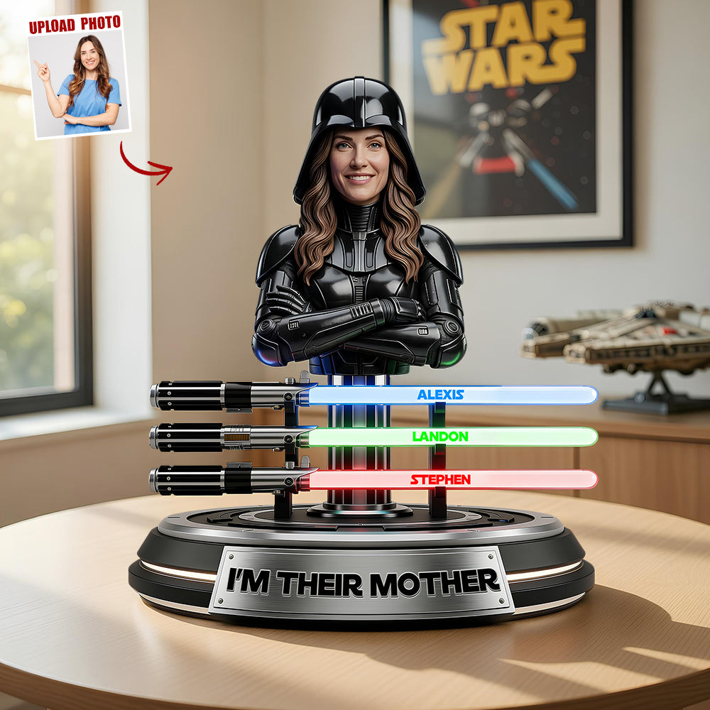 Sci-fi Mom Acrylic Plaque - Custom Photo Gifts For Mother's Day Plaque 03NADT140426-Homacus