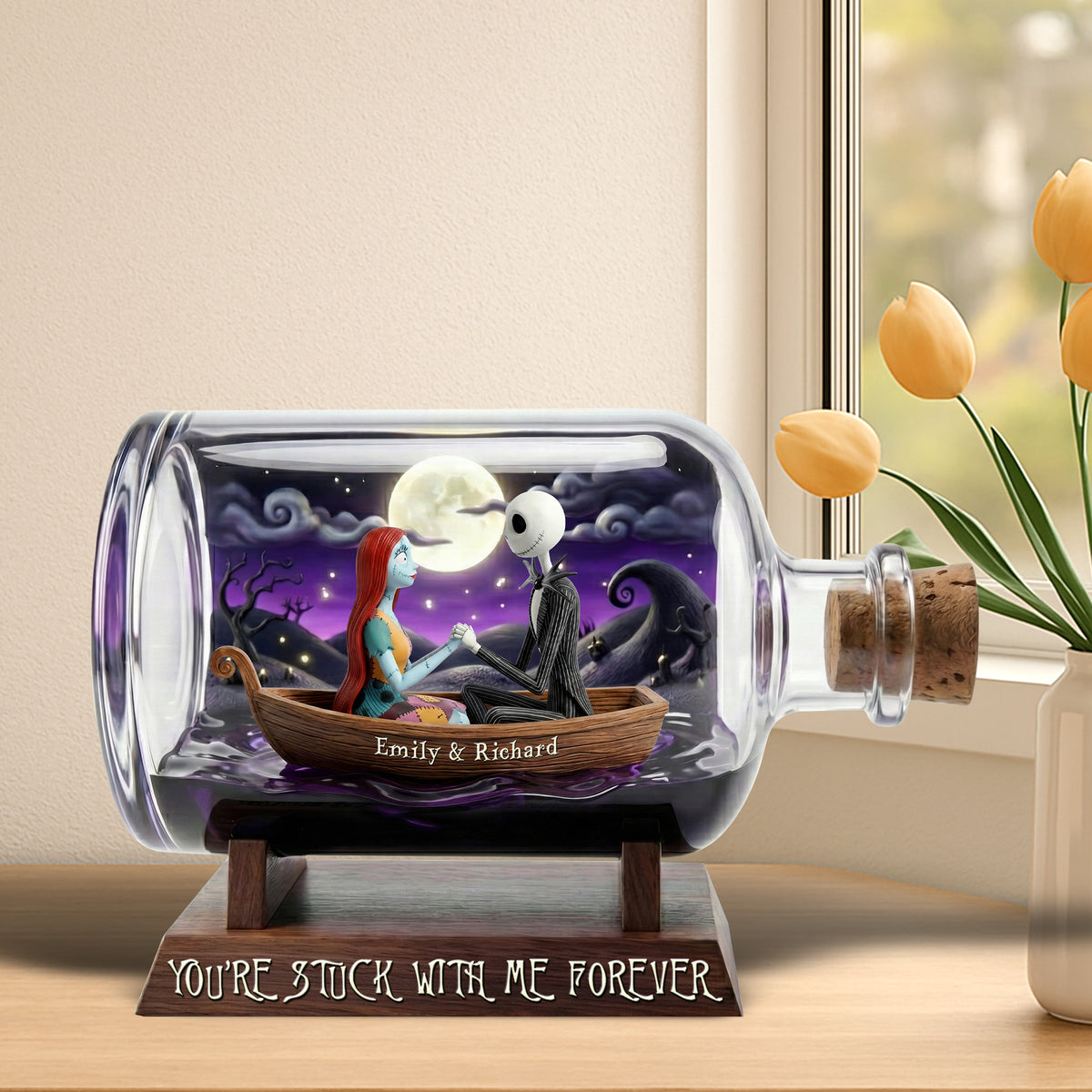 Gothic Couple Acrylic Plaque - Personalized Gifts For Couple 01toqn140126-Homacus