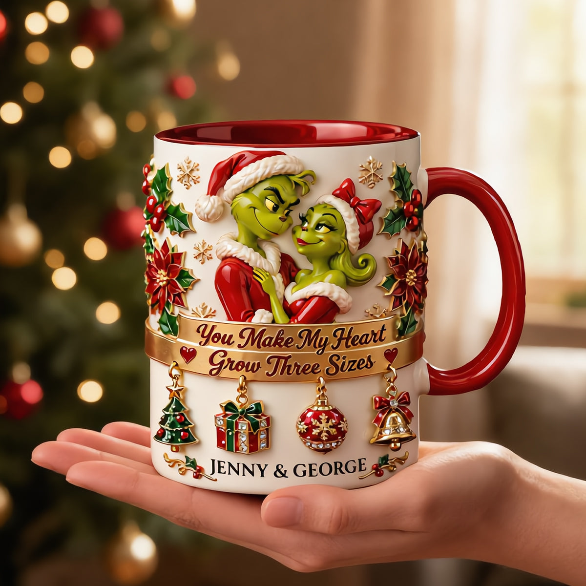 Love Story Coffee Mug - Personalized Gifts For Couple 01PATN191026-Homacus