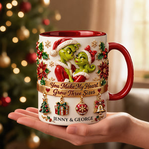 Love Story Coffee Mug - Personalized Gifts For Couple 01PATN191026-Homacus