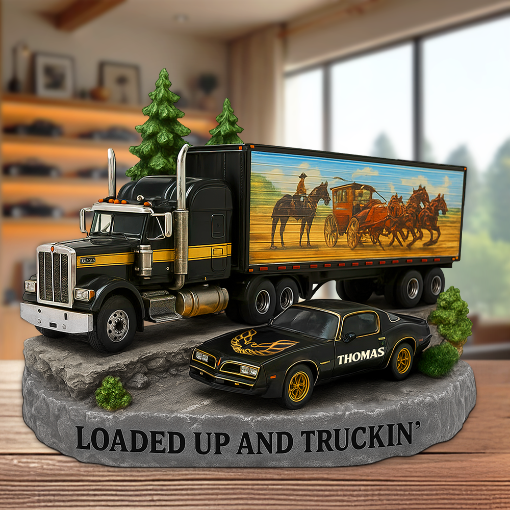 Classic Trucker Movie Acrylic Plaque- Personalized Gift For Trucker 04QHPU210525-Homacus