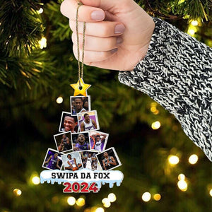 Custom Photo Christmas Gift For Basketball Fans Ornament 04TOMH120824 ct141124-Homacus