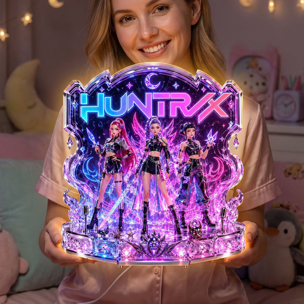 Crystal-style Stage Acrylic Light Box - Personalized Gift 02naqn220726