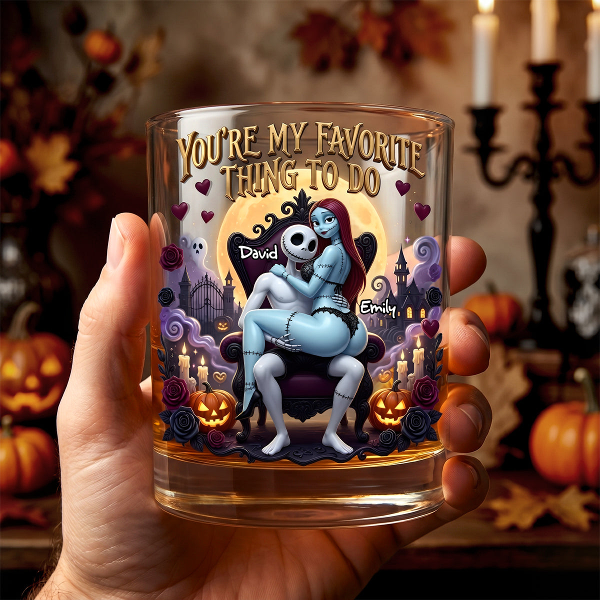 Naughty Soulmates Whiskey Glass - Personalized Gifts For Couples 03TYDH160626-Homacus