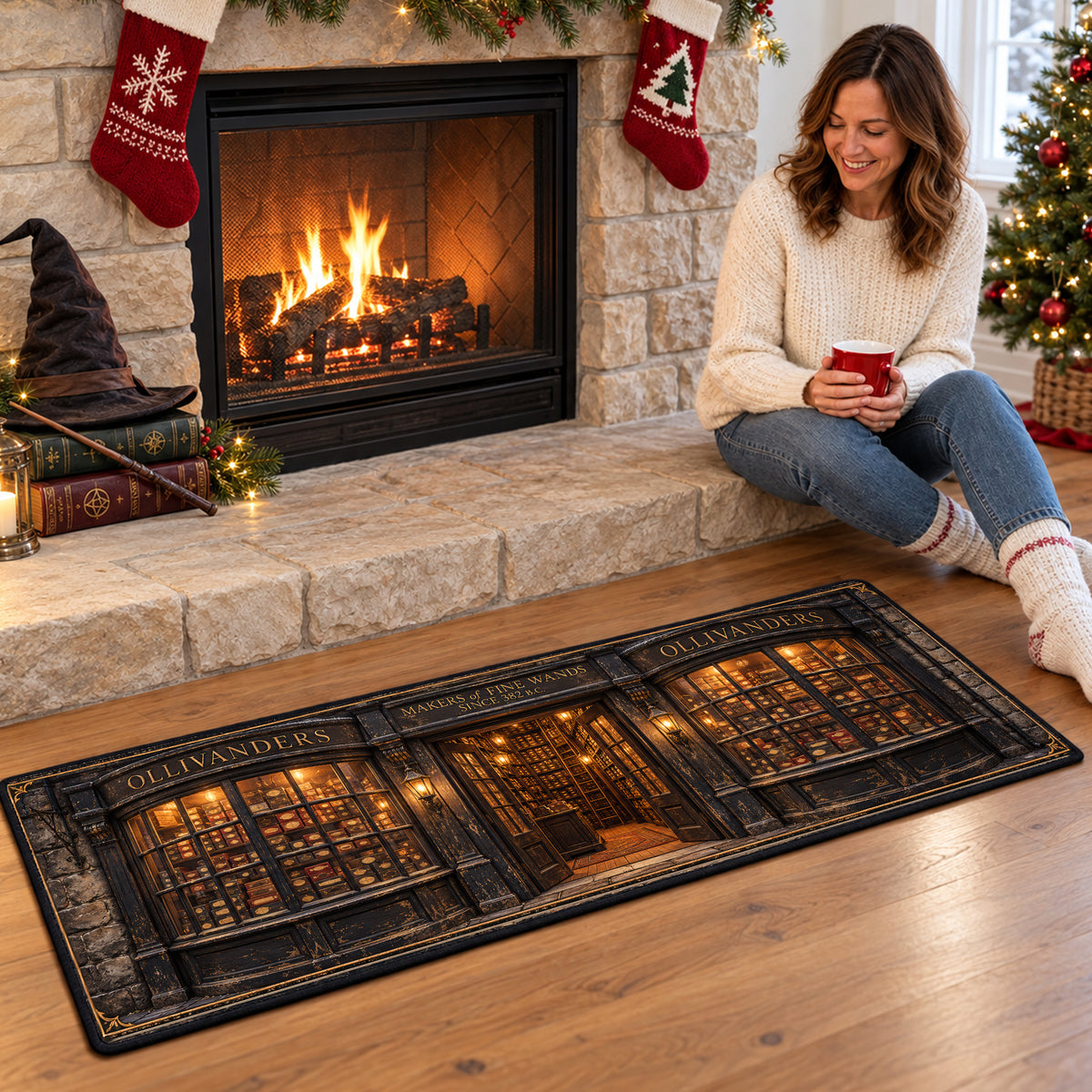 Fantasy Store Runner Rug - Personalized Gifts For Christmas Runner Rug 04NAQN300926