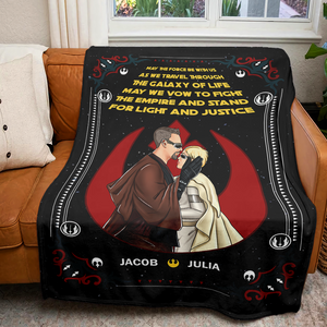 Personalized Gifts For Couple Blanket 03xqpu021224-Homacus