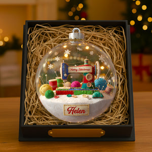 Merry Sewing Christmas Ornament Personalized Gifts for Sewing Lovers 01KIDT300925-Homacus