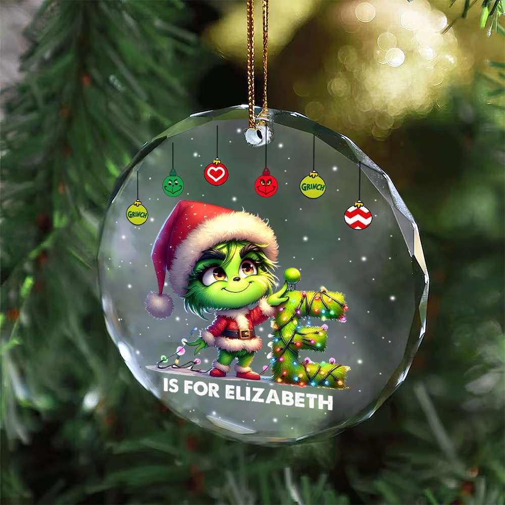 Personalized Christmas Gifts For Kids Crystal Ornament 01KAMH190924-Homacus
