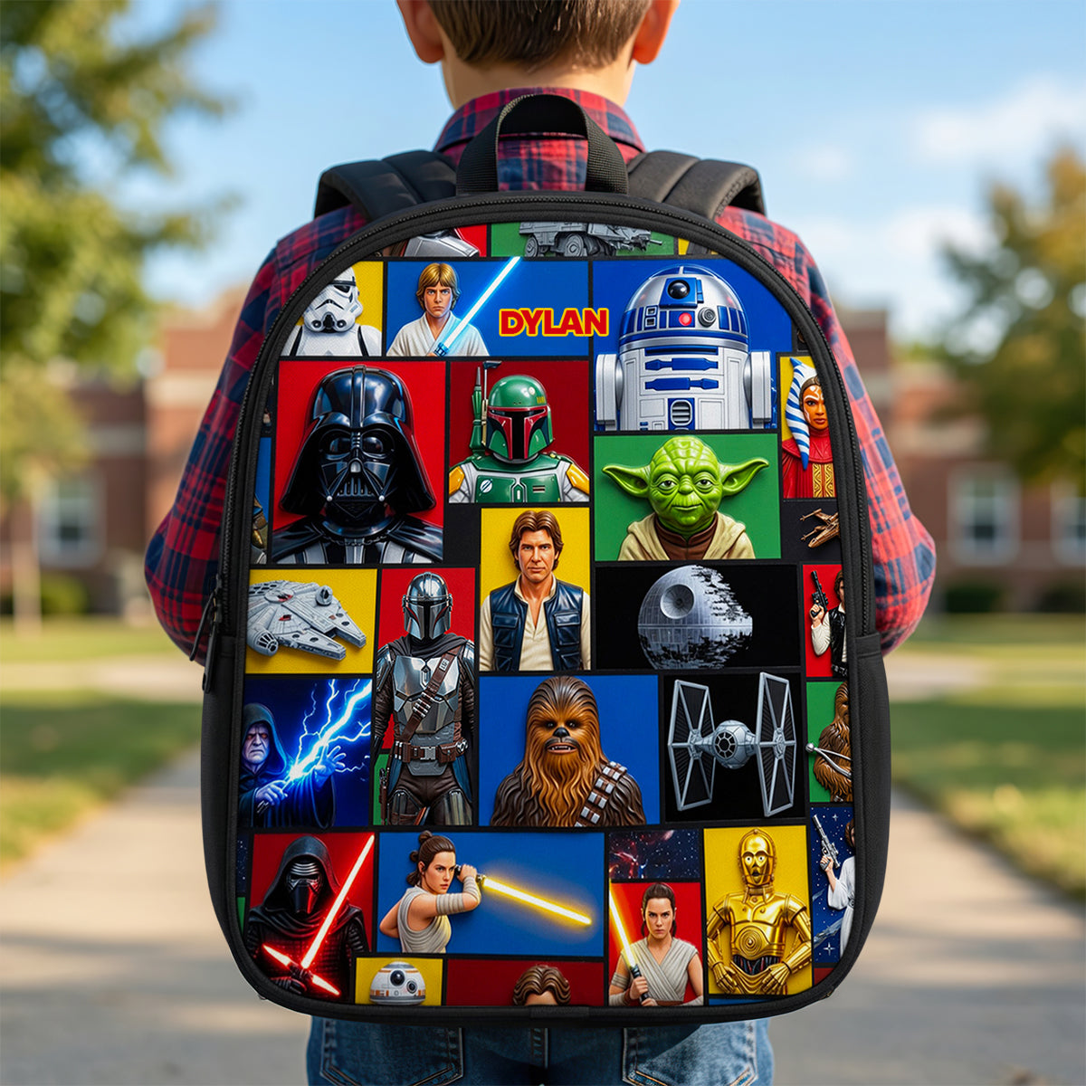 Legend Warriors School Bag - Personalized Gifts For Kids 04dtdt010726-Homacus