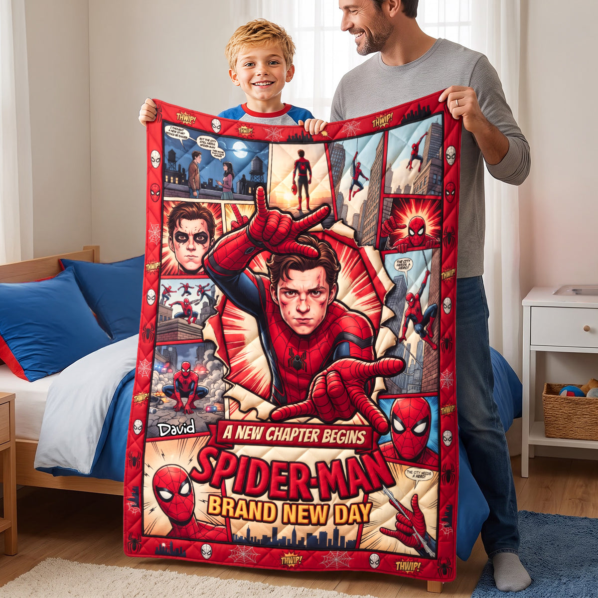 Mischievous Warrior Fresh Start Blanket - Personalized Gifts 03tydh070826