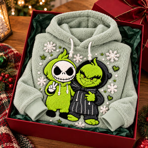 Spooky Mischievous Duo Hoodie – Personalized Gift 04NALU211026-Homacus