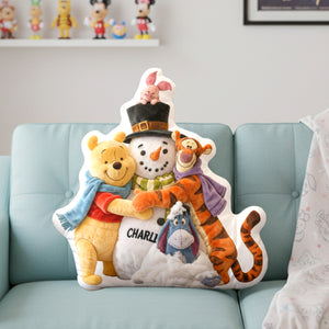 Beloved Snowman Shaped Pillow - Personalized Gifts For Kids & Cuteness Lovers 01QHLU081125-Homacus