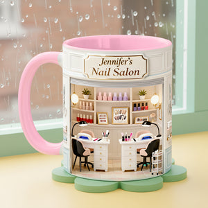 Nail Salon Coffee Accent Mug - Personalized Gifts Her 01nata240126-Homacus