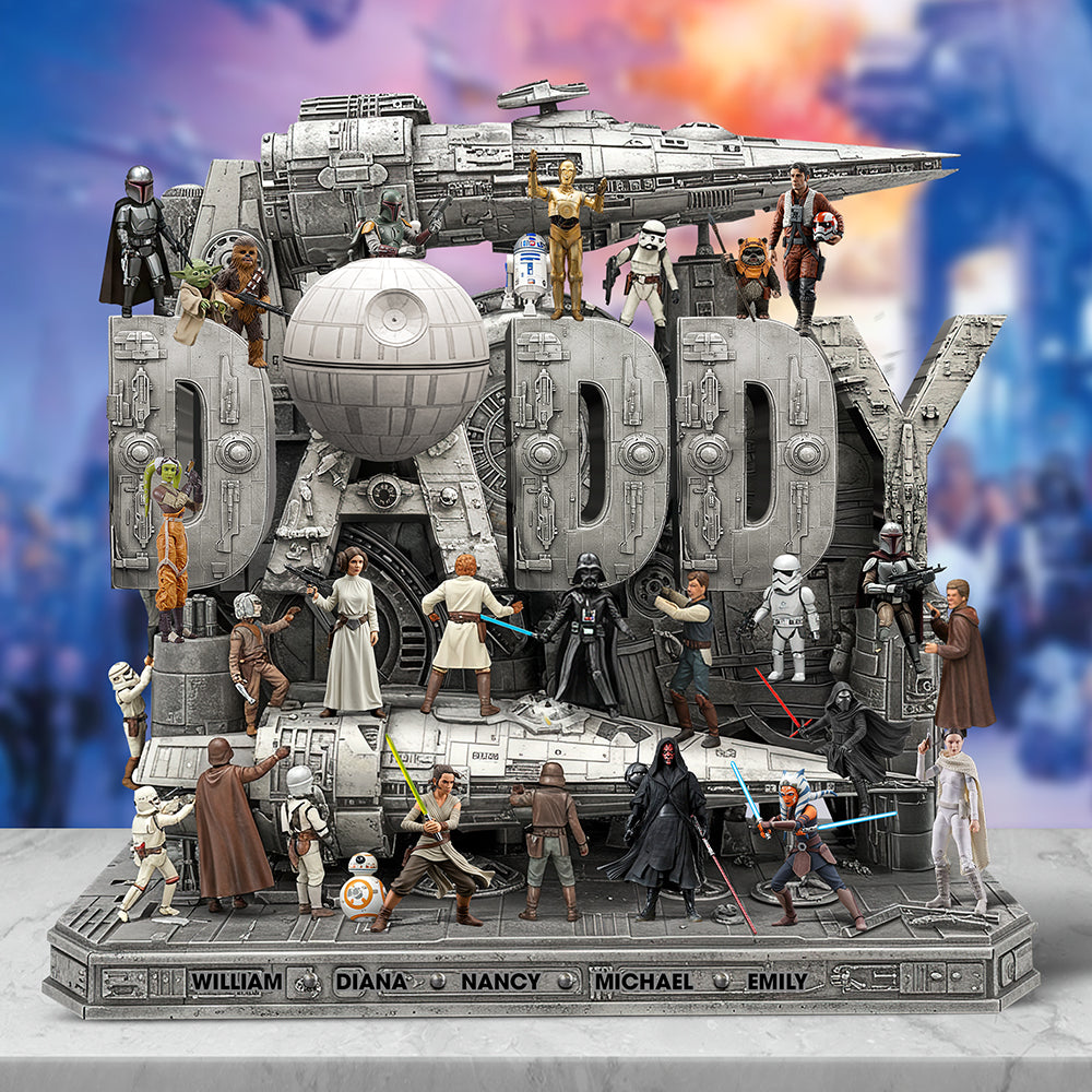 Galaxy Troop Acrylic Plaque - Personalized Gift For Dad 041QHQN190425-Homacus