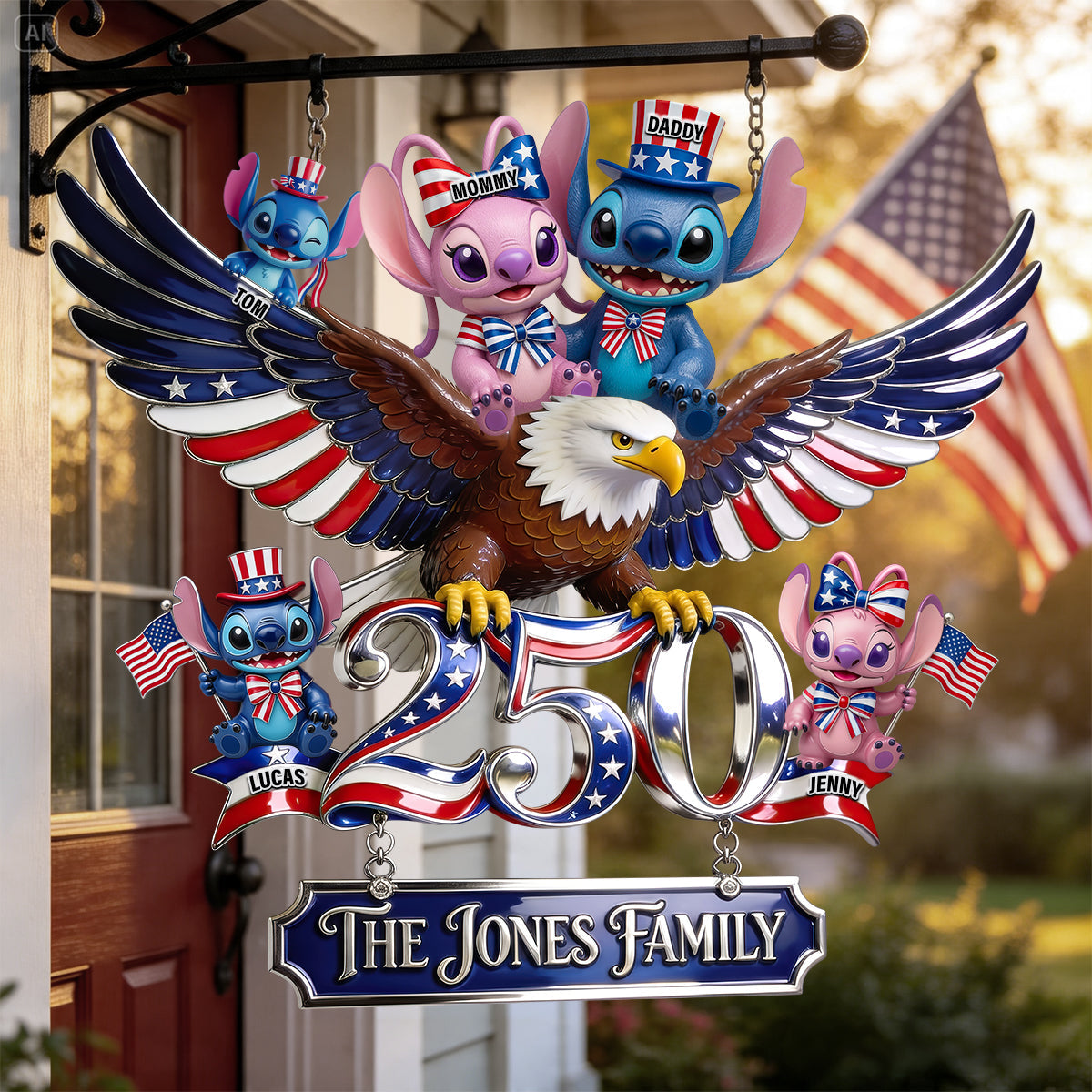 Fun Eagle Ride With Family Acrylic Sign - Personalized Decor Gift For Family 02qhdt020626-Homacus