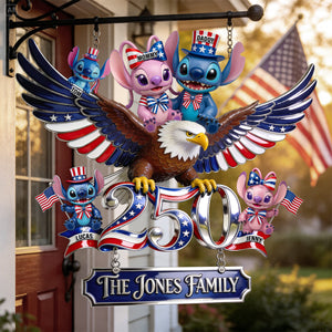 Fun Eagle Ride With Family Acrylic Sign - Personalized Decor Gift For Family 02qhdt020626-Homacus