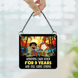 Personalized Gifts For Couple Lover Suncatcher Beach Summer 01XQDT110125PA-Homacus