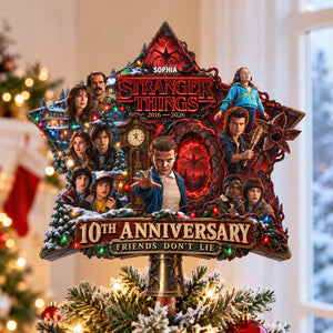 Dark Parallel World Tree Topper - Personalized Christmas Gifts 06haqn210926