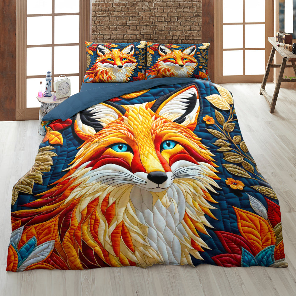 Fox Lovers Quilt Bed Set 041HUDT180125-Homacus