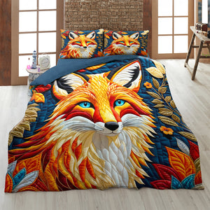 Fox Lovers Quilt Bed Set 041HUDT180125-Homacus