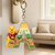 Festive Letter Keychain With Honey Jar – Custom Gift For Cartoon Fans 01napu190625-Homacus