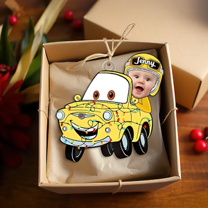 Custom Photo Gifts For Kids Christmas Car Ornament 03kapu141124 LMQN-Homacus