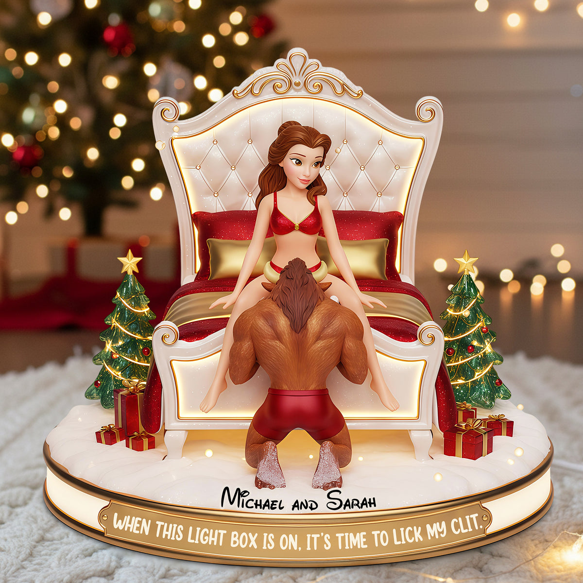 Funny Couple Christmas Light Box Personalized Gifts For Couple 05OHDT291025-Homacus