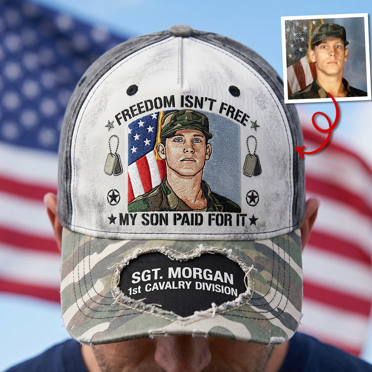 Military Served Member Support Classic Cap, Personalized Gifts For Veteran Families 04qhtn260526-Homacus