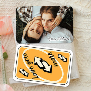 Custom Photo Gifts For Couple Wallet Card 02KADT130125-Homacus