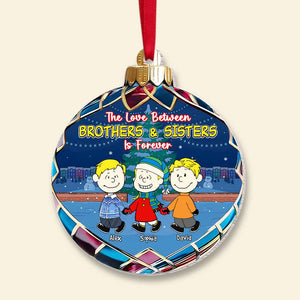 Personalized Gifts For Brothers And Sisters Christmas Ornament 031OHMH161124DA-Homacus