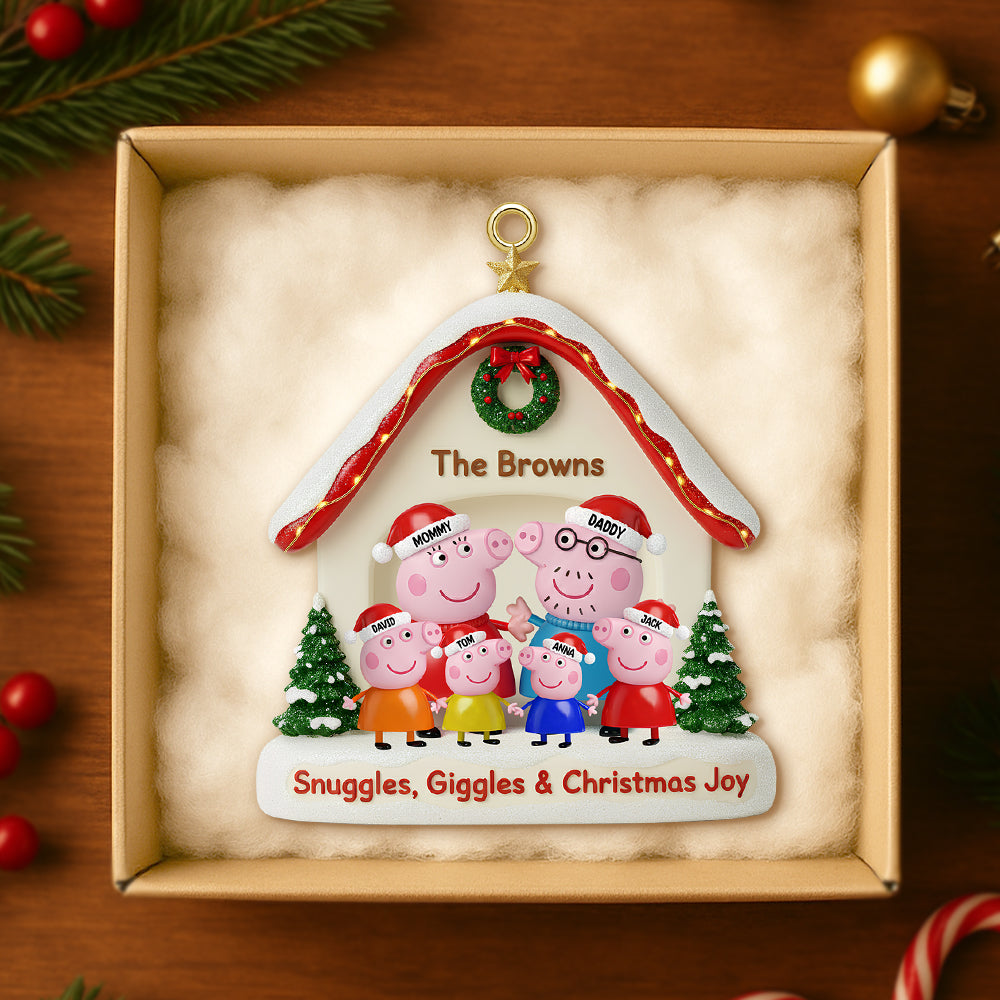 Personalized Gifts For Family Christmas Ornament 01pgtn111125-Homacus