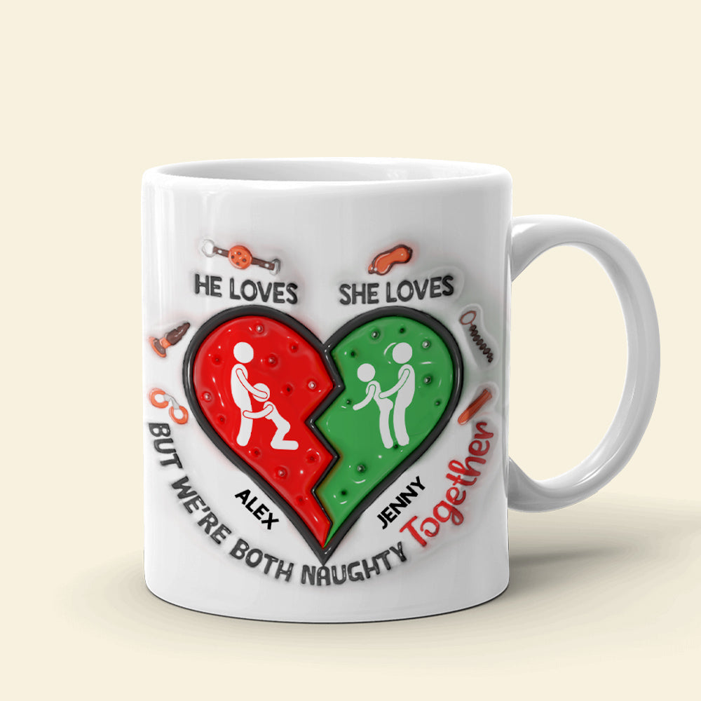 Personalized Gifts For Couple Coffee Mug Funny Couple 02OHMH121224-Homacus