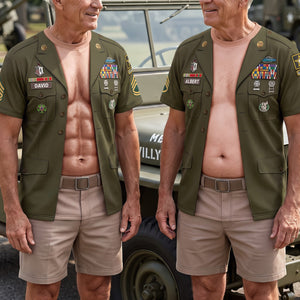 Funny Military Shirt, Personalized Patriotic Gifts For Veterans 05huqn060826