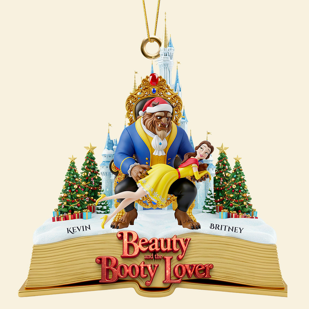 B**ty Lover Christmas Ornament, Personalized Gifts For Couple 04NADT220925-Homacus
